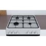 Indesit 60cm Single Oven Gas Cooker - White