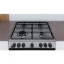 Refurbished Indesit IS67G5PHX 69 Litre Dual Fuel Cooker White
