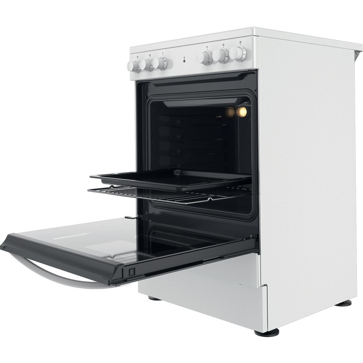 Indesit 60cm Electric Cooker - White