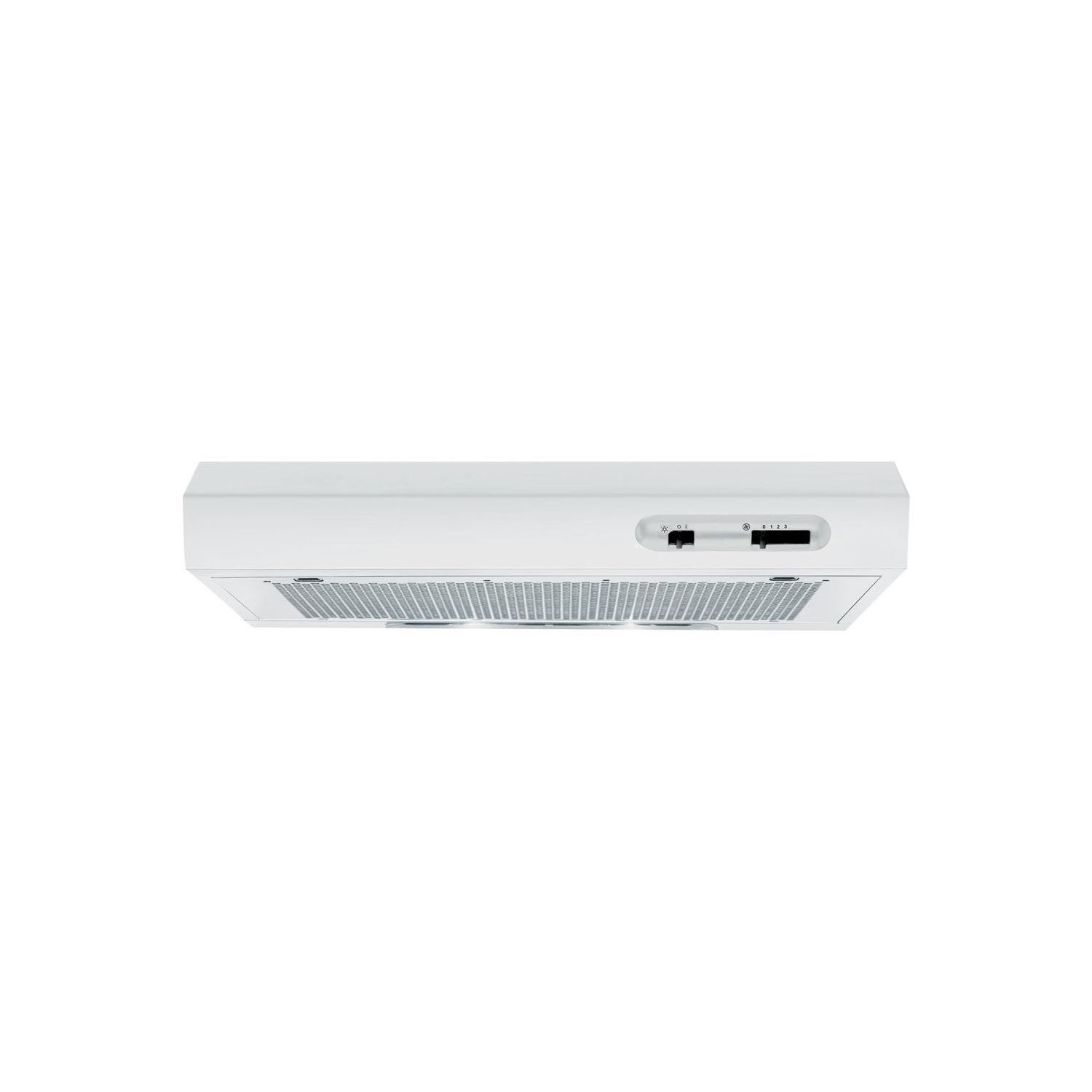 Indesit 60cm Visor Cooker Hood - White