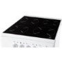 GRADE A1 - Indesit IT50CWS 50cm Double Cavity Electric Cooker With Ceramic Hob White