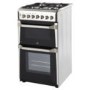 Indesit IT50D1XXS 50cm Twin Cavity Dual Fuel Cooker - Stainless Steel