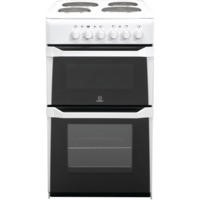 INDESIT IT50EWS Electric Solid Plate Cooker - White Best Price and Cheapest