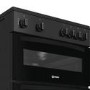 Indesit 60cm Twin Cavity Electric Cooker - Black