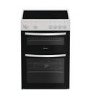 Indesit 60cm Twin Cavity Electric Cooker - White
