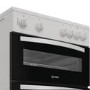 Indesit 60cm Twin Cavity Electric Cooker - White