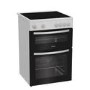 Indesit 60cm Twin Cavity Electric Cooker - White