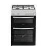 Indesit 60cm Twin Cavity Gas Cooker - White