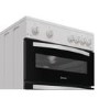 Indesit 60cm Twin Cavity Gas Cooker - White