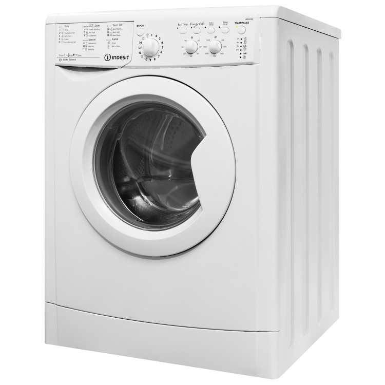GRADE A1 - Indesit IWC81252ECO 8kg 1200rpm Freestanding Washing Machine - White