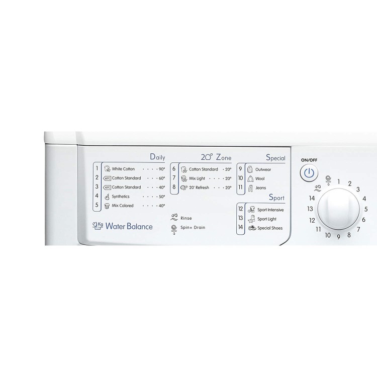 Indesit IWC81481 8kg 1400rpm Freestanding Washing Machine - White