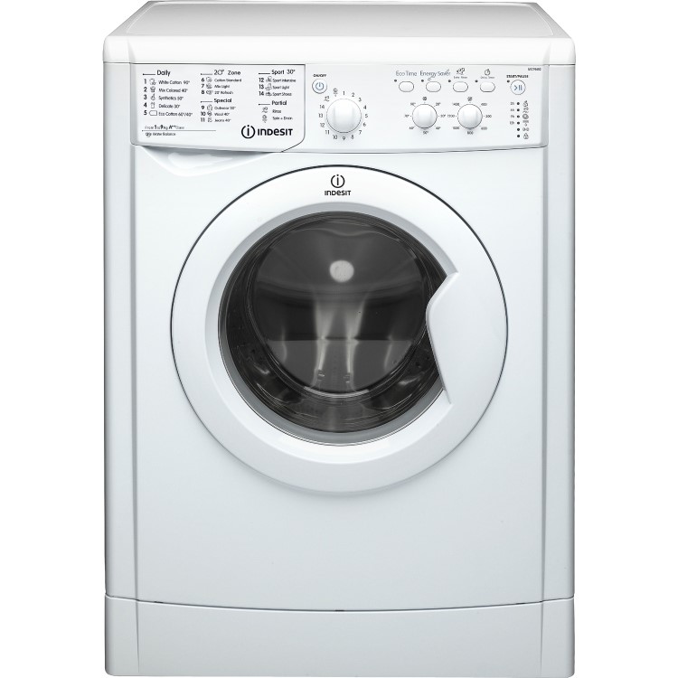 GRADE A2 - Indesit IWC91482ECO 9kg 1400rpm Freestanding Washing Machine - White