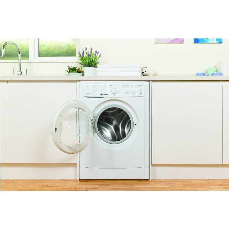 GRADE A2 - Indesit IWC91482ECO 9kg 1400rpm Freestanding Washing Machine - White