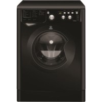 Indesit IWD7145K 7kg 1400rpm Freestanding Washing Machine - Black