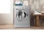 GRADE A3 - Indesit IWDC6125S Start 6/5kg Freestanding Washer Dryer - Silver