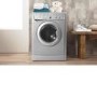GRADE A3 - Indesit IWDC6125S Start 6/5kg Freestanding Washer Dryer - Silver