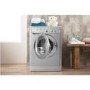 Refurbished Indesit IWDC65125SUKN Freestanding 6/5KG 1200 Spin Washer Dryer Silver