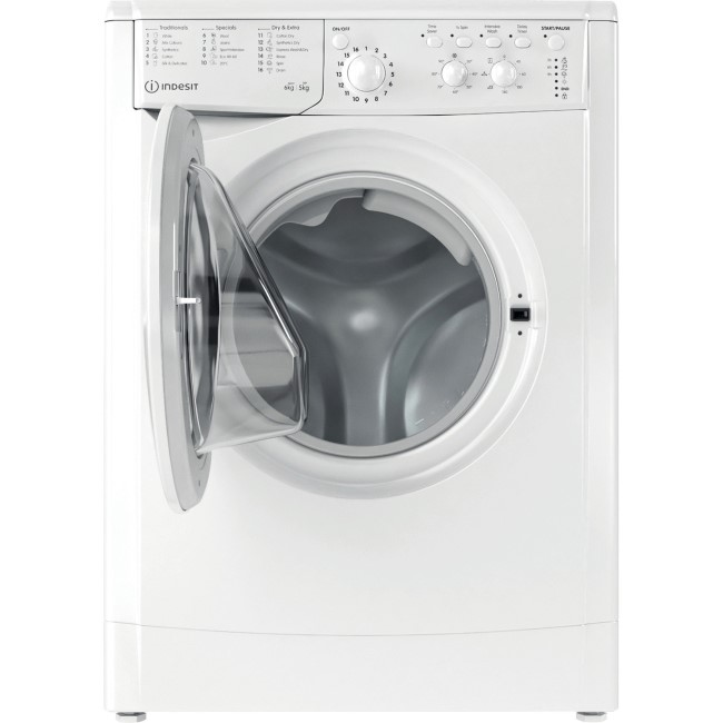 Indesit 6kg Wash 5kg Dry 1200rpm Freestanding Washer Dryer White