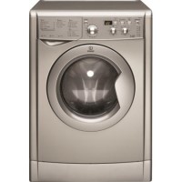 GRADE A2 - Light cosmetic damage - Indesit IWDD7143S 7kg Wash 5kg Dry 1400rpm Freestanding Washer Dryer - Silver