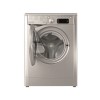 Refurbished Indesit IWDD75145SUKN Freestanding 7/5KG 1400 Spin Washer Dryer Silver
