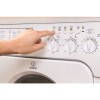 GRADE A1 - Indesit IWDE126 6kg Wash 5kg Dry 1200rpm Integrated Washer Dryer