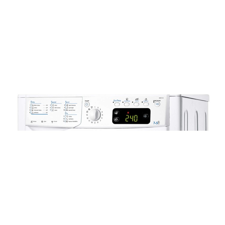 Indesit IWDE7145B 75kg 1400rpm Freestanding Washer Dryer in White