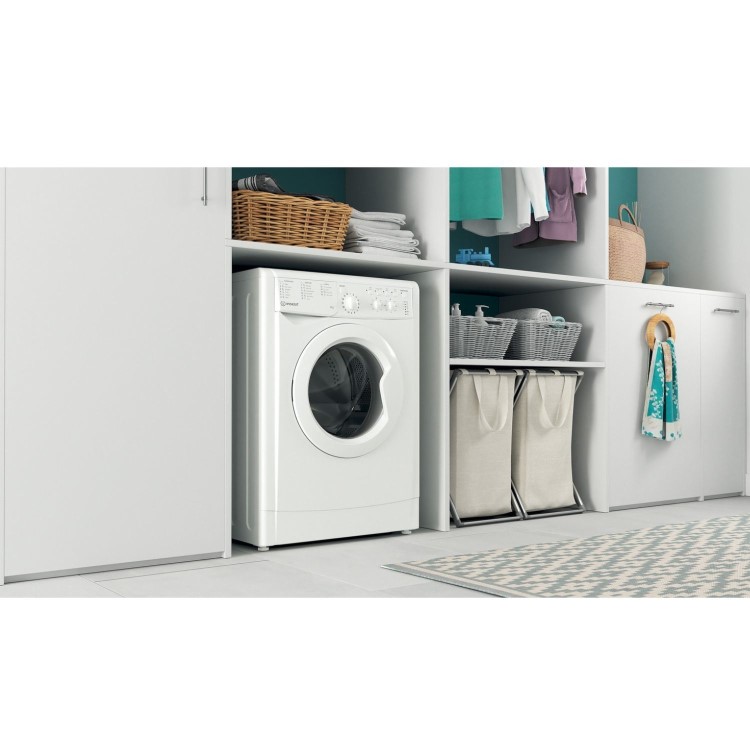 Indesit Slim Depth 6kg 1200rpm Washing Machine - White