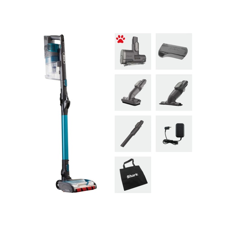 Shark Anti Hair Wrap DuoClean TruePet Cordless Stick Vacuum Cleaner - Grey