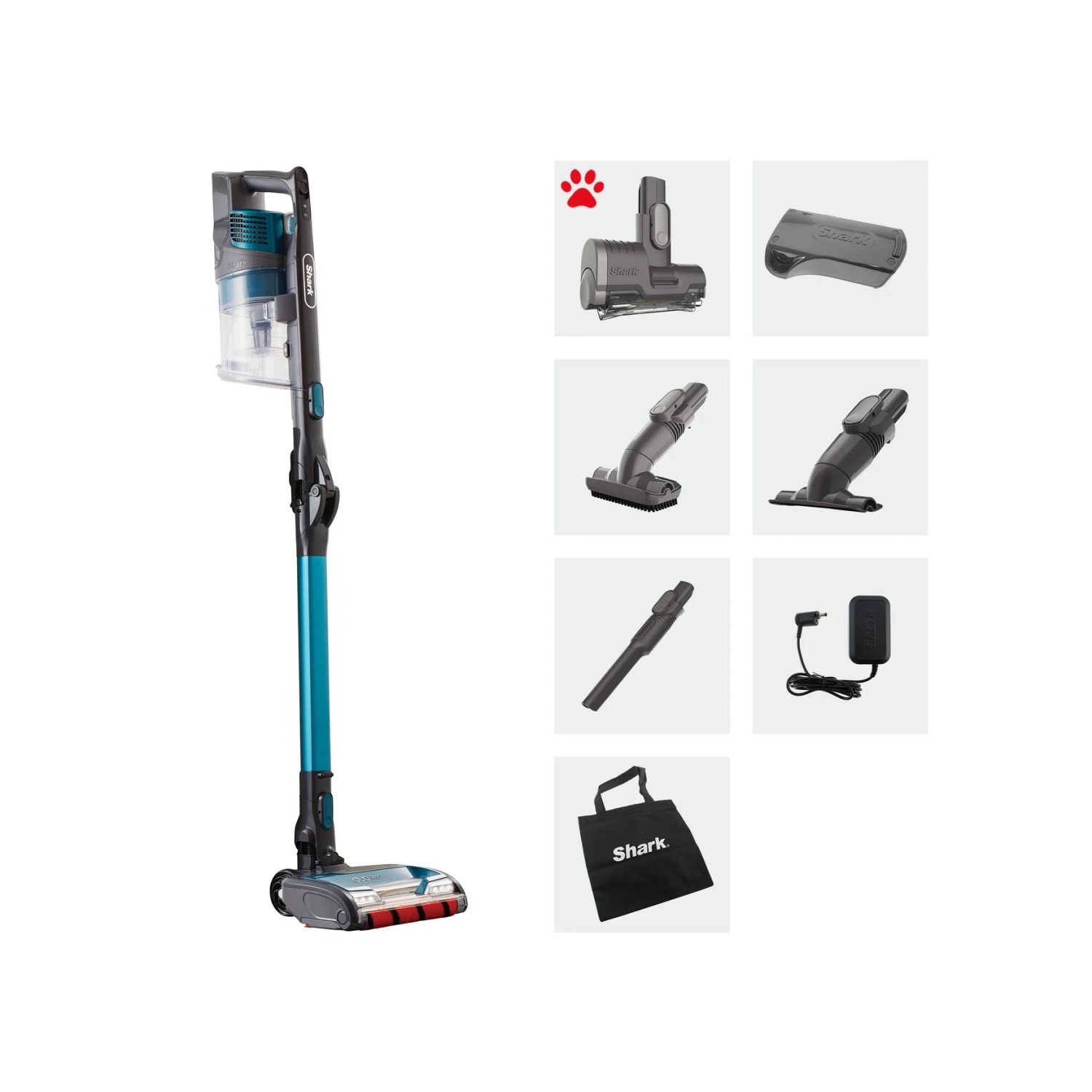 Shark Anti Hair Wrap Cordless Stick/Handheld Vacuum Cleaner with Flexology and TruePet