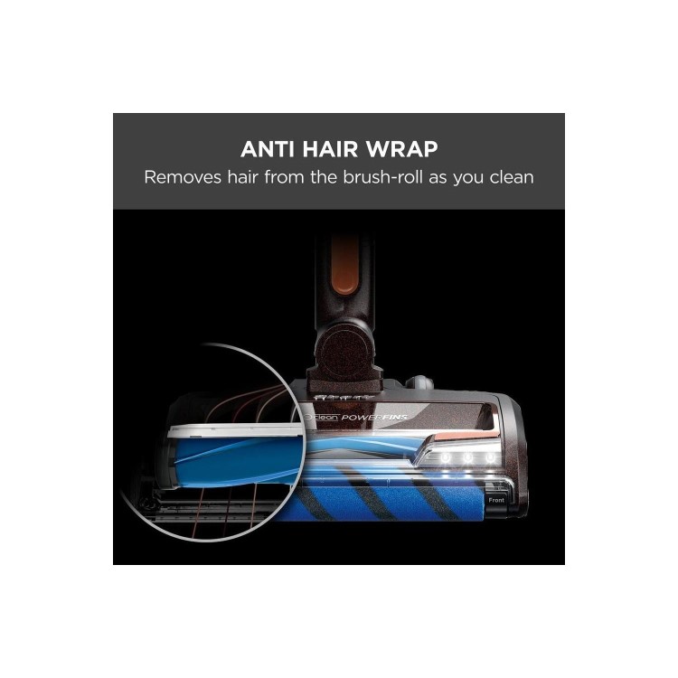 Shark IZ300UK Anti Hair Wrap DuoClean PowerFins Cordless Stick Vacuum Cleaner - Copper