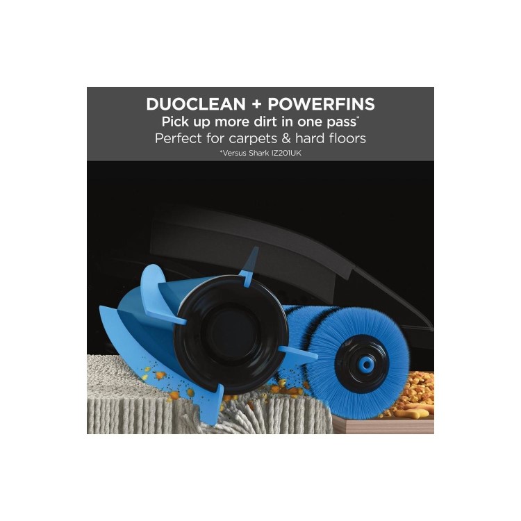Shark IZ300UK Anti Hair Wrap DuoClean PowerFins Cordless Stick Vacuum Cleaner - Copper