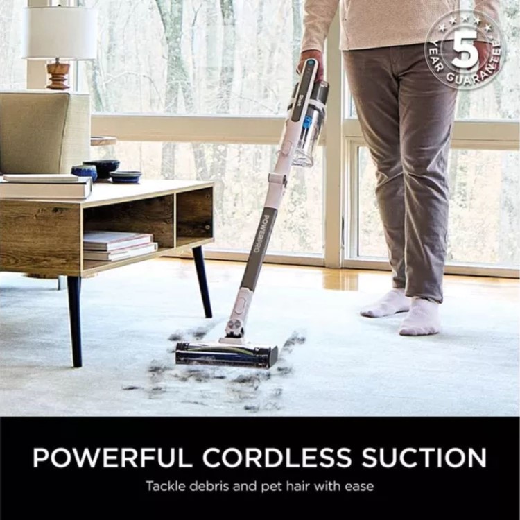 Refurbished Shark PowerPro IZ380UKT Pet Cordless Stick Vacuum Java Metallic