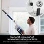 Shark PowerPro Cordless Stick Vacuum Cleaner - Navy Metallic