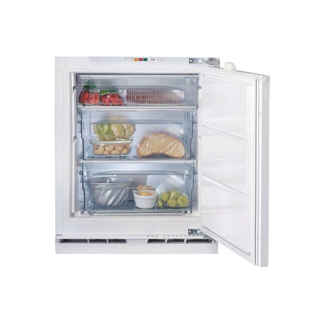 GRADE A1 - Indesit IZA1 60cm Wide Integrated Upright Under Counter Freezer - White