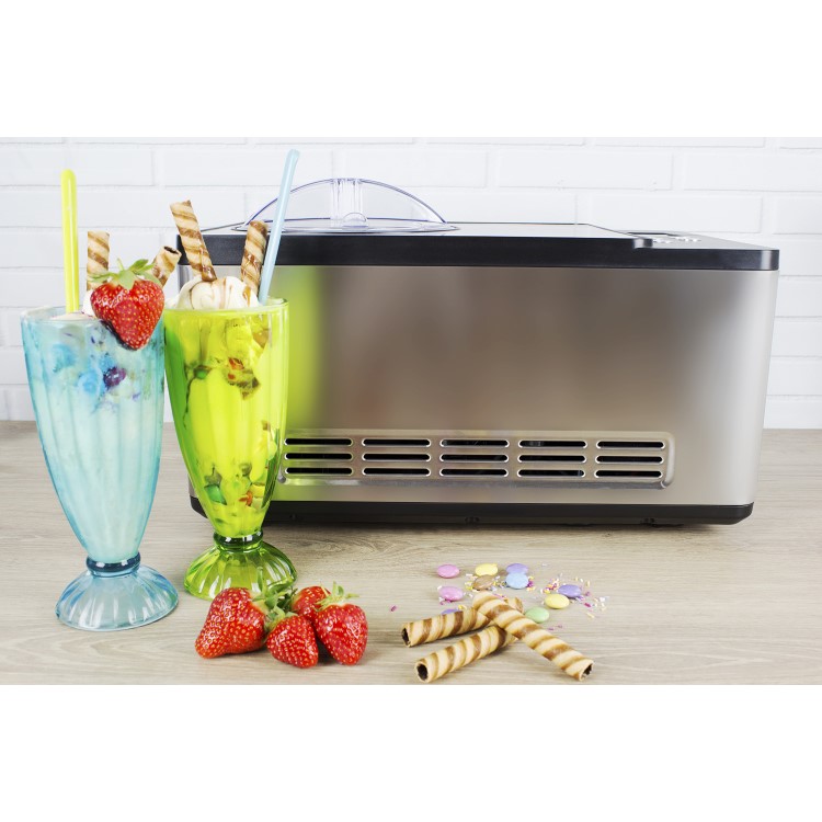 GRADE A1 - ElectrIQ 2 Litre Premium Ice Cream Maker