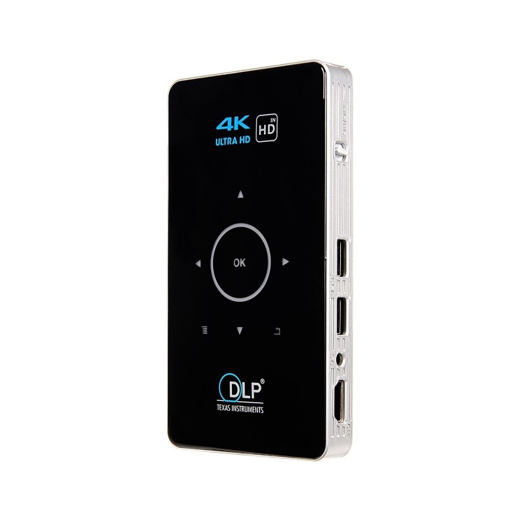 electriQ Portable Android DLP Projector with 1GB RAM/8GB ROM and Remote Control