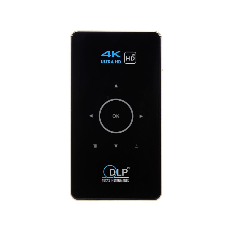 electriQ Portable Android DLP Projector with 1GB RAM/8GB ROM and Remote Control
