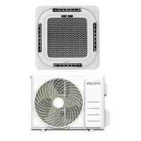 electriQ iQool 24000 BTU Smart A++ Single Split Ceiling Cassette Air Conditioner with Heat Pump - 5m Pipe Kit Included electriQ iQool 24000 BTU Smart A++ Single Split Ceiling Cassette Air Conditioner with Heat Pump - 5m Pipe Kit Included