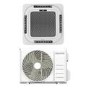 electriQ iQool 36000 BTU Smart A++ Single Split Ceiling Cassette Air Conditioner with Heat Pump - 5m Pipe Kit Included