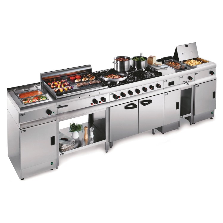 Lincat J12 Silverlink 600 Twin Tank Floor Standing Fryer - 2 Baskets, 2 x 9 Ltr, 1 Phase/3 Phase