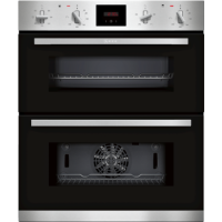 Neff N30 Built Under Electric Double Oven - Stainless Steel