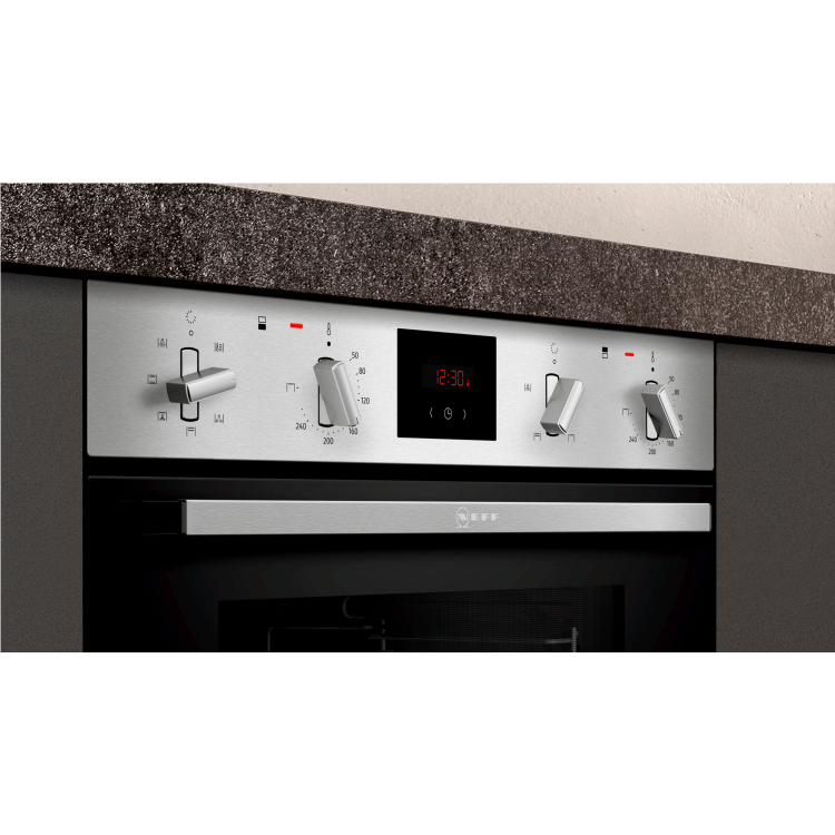 Neff N30 Built Under Electric Double Oven - Stainless Steel