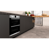 Refurbished Neff N30 J1GCC0AN0B 60cm Double Built Under Electric Oven With LCD Display Stainless Steel
