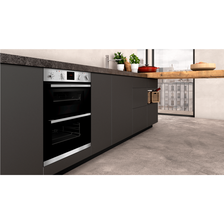 Neff N30 Built Under Electric Double Oven - Stainless Steel