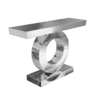 Jade Boutique Mirrored TV Unit with Panelled Design - TV's up to 45" 