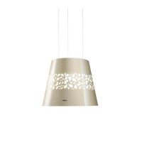 Elica JASMINE_PEARL Jasmine Decorative 50cm Island Hood in Pearl