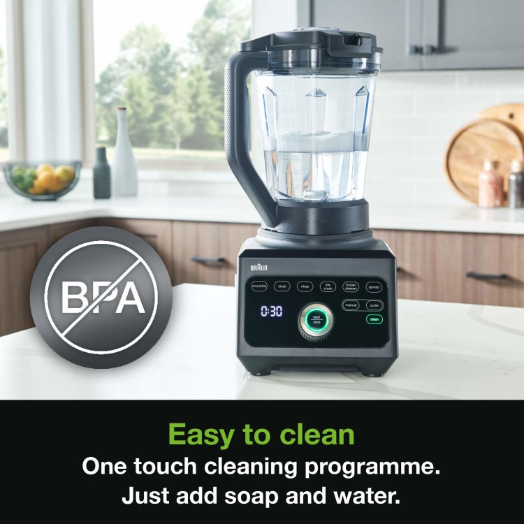 Braun JB9040BK Powerblend 9 Digital Blender - Black