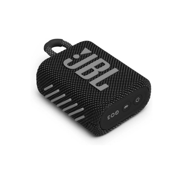 JBL GO 3 Portable Bluetooth Speaker - Black