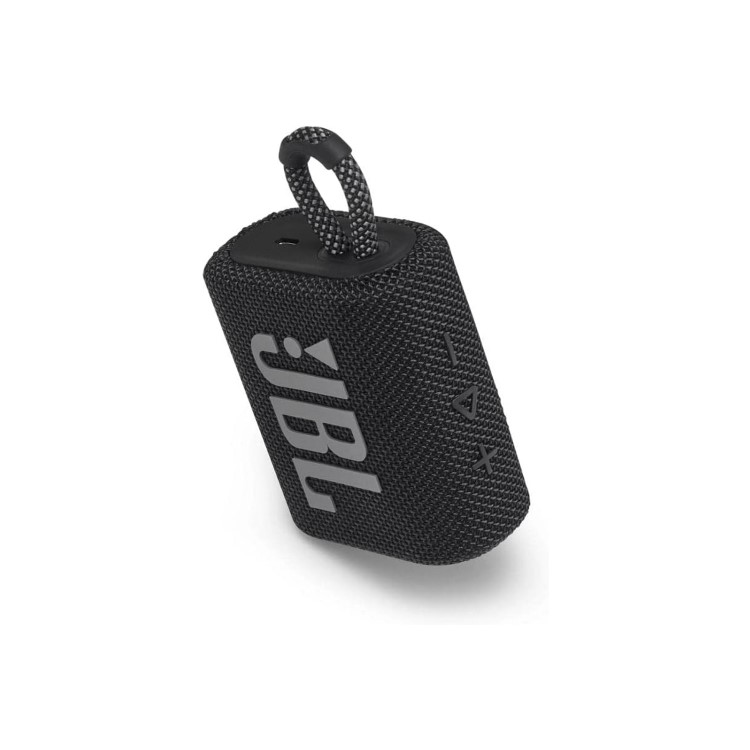 JBL GO 3 Portable Bluetooth Speaker - Black