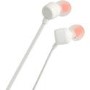 JBL T110 Wired In-Ear Headphones - White